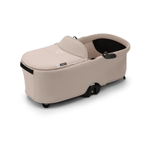 Bugaboo Dragonfly Liegewanne mit Lüftungsfenstern, einhändig faltbar in jeder Position, kompatibel mit dem Bugaboo Dragonfly City-Kinderwagen, Desert Taupe