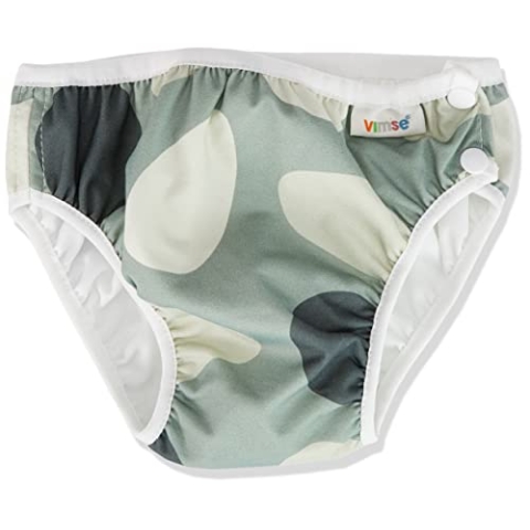 Badehose der Marke Imse Vimse, Modell: Badehose mit grünen Formen