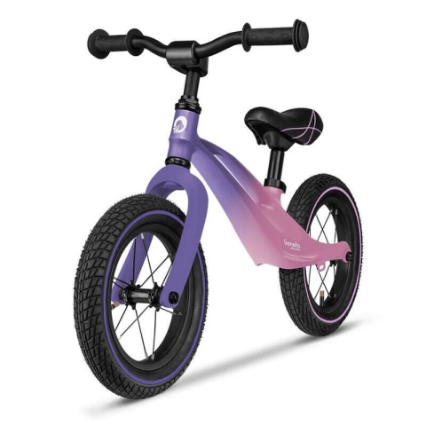 Fahrrad ohne Pedale Bart Air mit aufblasbaren Rädern, 2+ Jahre, Pink Violet, Lionelo