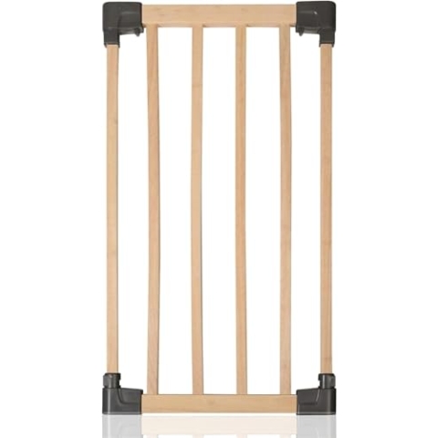 Safetots Mehrfachpaneel-Barriere und Spielplatz aus Holz, Holzerweiterungspaneel, naturbelassen, Holz, 40cm, Erweiterung für Barriere oder Spielplatz