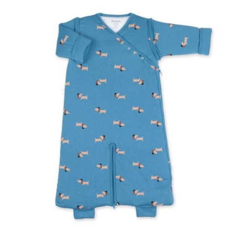 BEMINI Schlafsack Pady jersey + jersey tog 3 Print wouff Turquoise