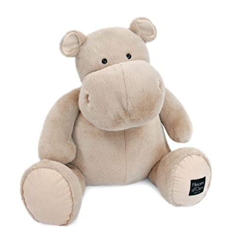 Histoire d'Ours - Riesiges Plüschtier Nilpferd – Hip'Cool – Beige – 85 cm – HIPPO – HO3095