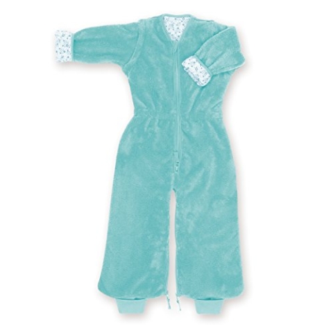Bemini by Baby Boum 169LIZIE73SF Schlafsack mit Jersey Innenfutter 2in1 SOFTY LIZIElagon 6-24 m ,grün