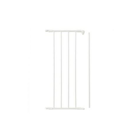 Safetots Offenes TreppenhausSchutzgitter, Verlängerung, 33cm, Weiß, 70cm Hoch, Verlängerungs Panel für Sicherheitsbarriere und offene Treppenhäuser