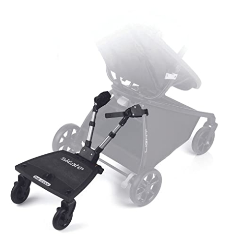 Be Cool Skate, universales Mitfahrbrett für Kinderwagen, Geschwister, bis 20 kg, zusammenklappbar, rutschfest