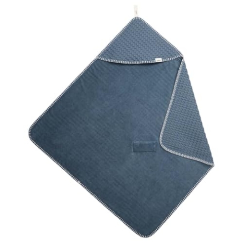 Koeka Baby Einschlagdecke - Für Babyschale - Für Wippe - Für Kinderwagen - Ideal Für Unterwegs - Antwerp - Aus Baumwolle - Abwaschbar - Blau - Einheitsgröße