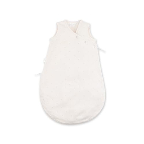 BEMINI Schlafsack Jersey tog 0.5 Small dot print ecru