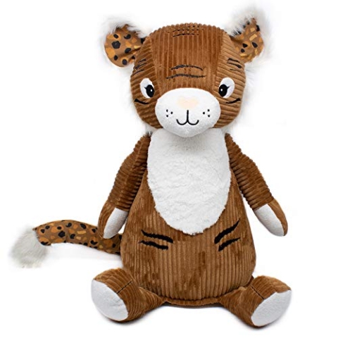 Les DÉGlingos Plüschtier (Speculos der Tiger) | sehr weicher Stoff | Geschenke zur Geburt | Plüsch-Deko für das Schlafzimmer | 60 cm | recycelte Füllung | Kuscheltier Baby Kinder