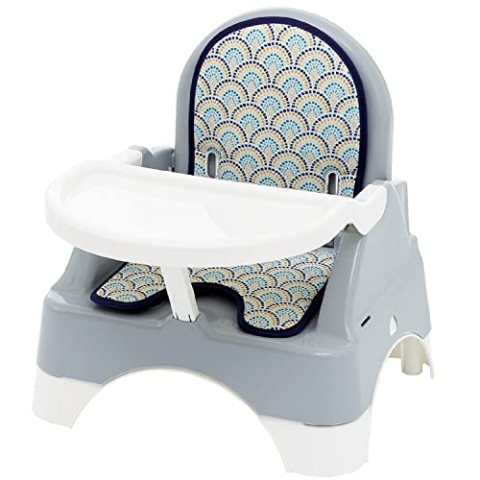 THERMOBABY EDGAR Sitzerhöhung & Step Charm Grey