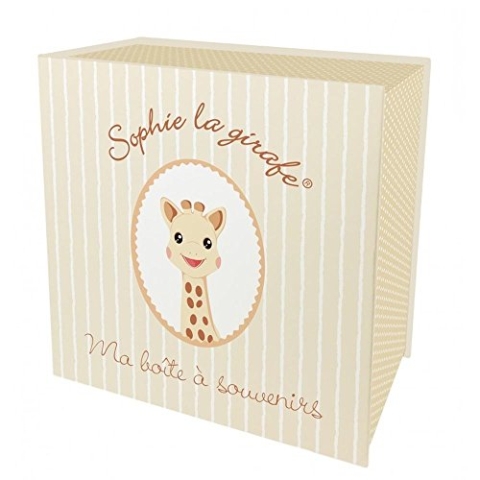 Trousselier - Sophie Die Giraffe - Musikalische Souvenirbox - Spieluhr - Ideales Geburtsgeschenk - Musik von den Beatles - Let it be - Elfenbeinfarbe