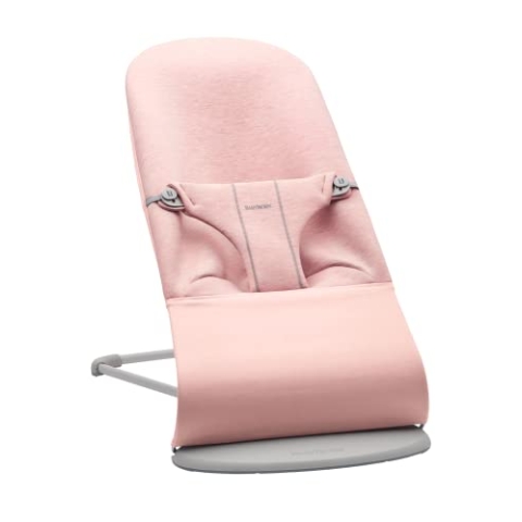 BabyBjörn Babywippe Bliss, 3D-Jersey, Hellrosa