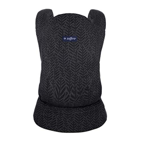 Zaffiro Babytrage Ergonomisch City Graphite Leaves Modell 45400