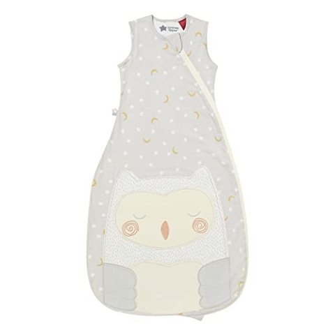 Tommee Tippee Babyschlafsack, The Original Grobag, Hüftgerechtes Design, Weiches Gewebe mit Hohem Baumwollanteil, 6-18 Monate, 2,5 TOG, Ollie die Eule