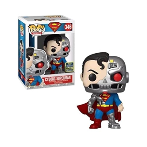 Pop! Heroes Superman 346 Cyborg Superman 2020 Summer Convention
