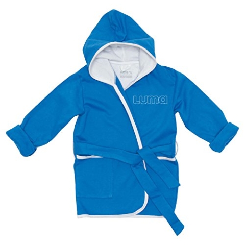 LUMA Babycare L01607 Bademantel Ocean Blue