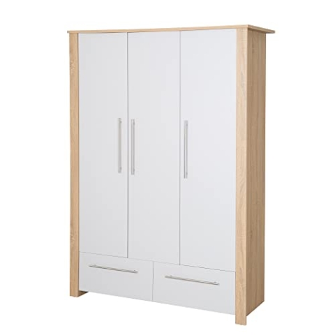 roba Kleiderschrank 'Matilda' 3 Türen, 2 Schubladen, Soft Close-Technik, Drehtürenschrank,