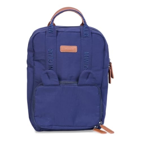 CHILDHOME, Rucksack, Kita-Rucksack, Rucksack für Kinder, Rucksack für Kindergartenkinder, isothermischer Beutel, Fach für Essensbox, solide, Material Baumwolle, Volumen: 7L, Mini Club Urban, Bordeaux