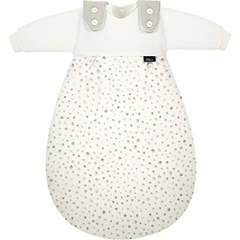 Alvi Baby Mäxchen Schlafsack 3-teilig Design Aqua Dot (Größe 68/74)