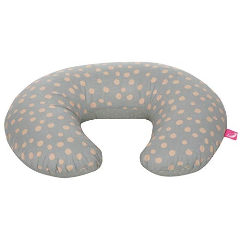 Mother hood Stillkissen ergonomisch, Öko-Tex Standard 100, Kleckse apricot