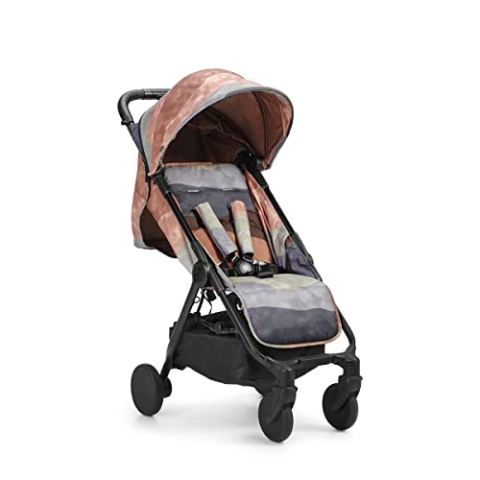 Elodie Details Mondo Stoller® Buggy von Geburt bis 4 Jahre (22 kg) - Liegeposition, Einhand-Faltung und -Steuerung, Leichter Kinderwagen in Kabinengröße - Winter Sunset