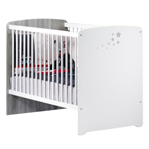Baby Price New Nao Babybett, 3 Positionen, 120 x 60 cm