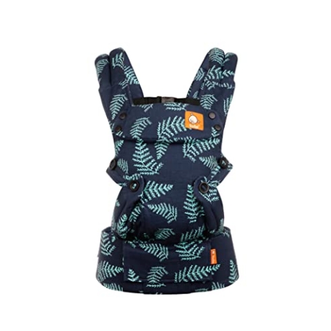 Tula Explore Babytrage für Neugeborene ab Geburt, Ergonomisch Baby-Tragetasche Bauchtrage Rückentrage, Everblue