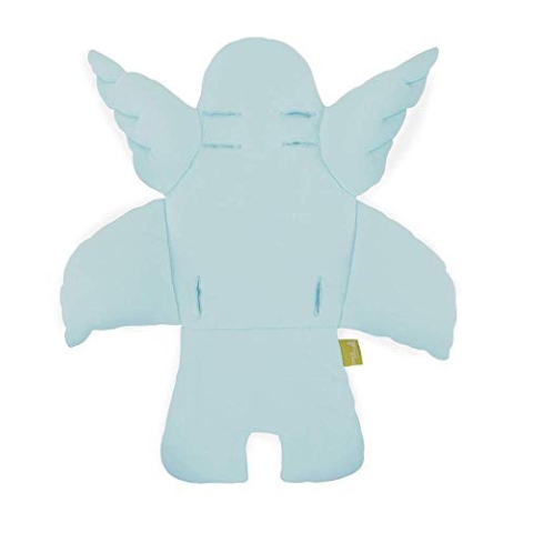CHILDHOME Engel Kissen für Hochstuhl oder Babywippe Jersey Mint Blue CCASCMB