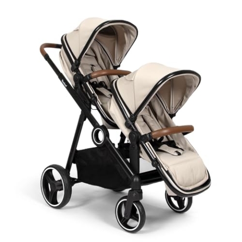 Baninni Doppelkinderwagen Luiz, sandfarben
