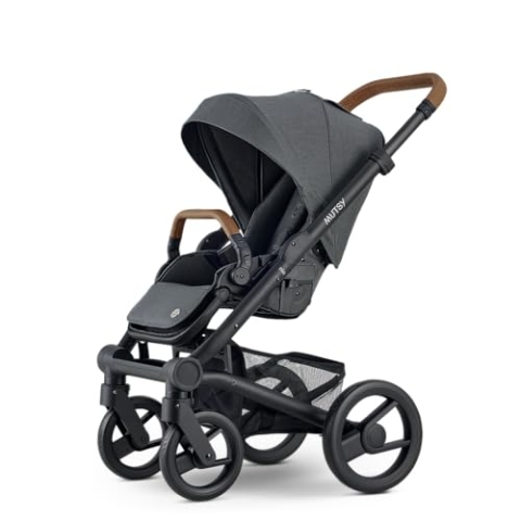 Mutsy, Kinderwagen, Nio, 3 in 1 Kinderwagen, Schnellfaltsystem, leichter Rahmen - North Grey