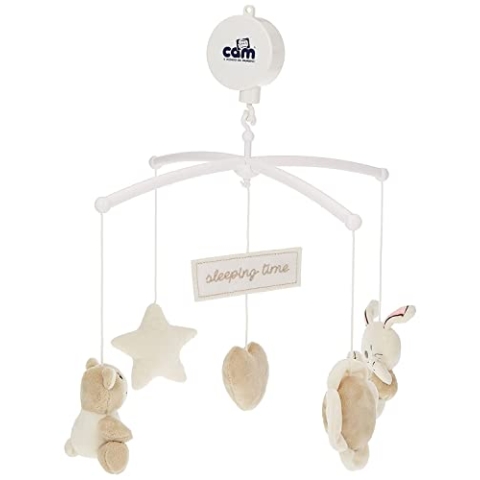 CAM Il Mondo del Bambino - art.928 - Giostrina für Gitterbettchen Cullami - Ideal ab Geburt - EINZIGARTIG