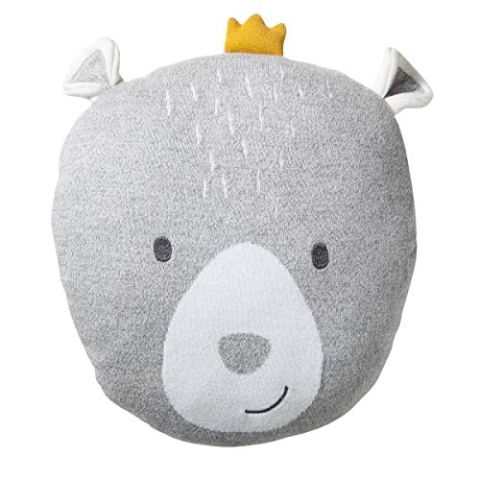 Noukies BB1850.203 Timeless Kissen Sam, grau