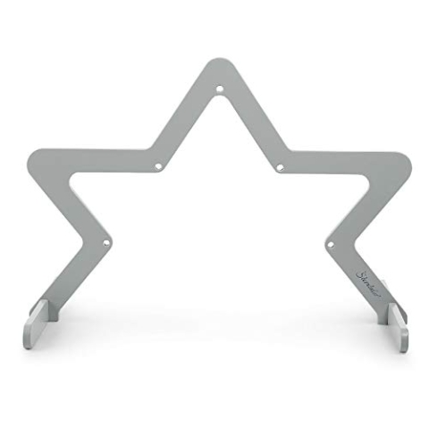 Sterntaler Spielbogen Stern, Holz, Alter: 0-18 Monate, 63 x 90 x 49 cm, Grau
