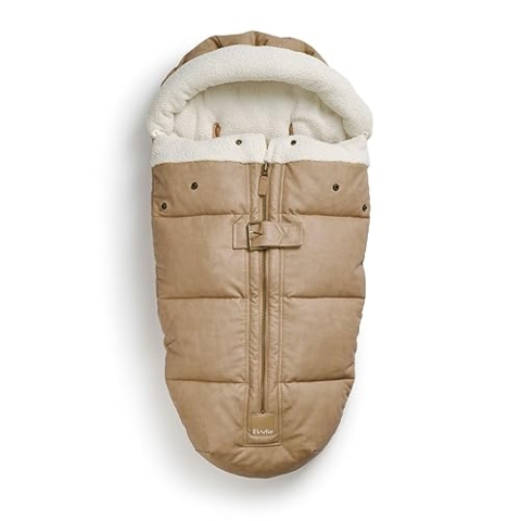 Elodie Details Universelle Fußsack für Kinderwagen - Aviator Brown