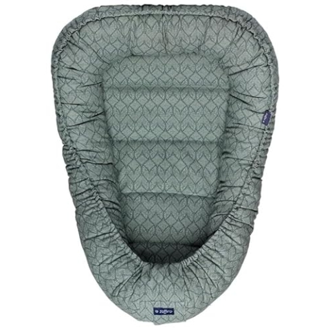 Zaffiro Babynest Geo Flaschengrün 9996