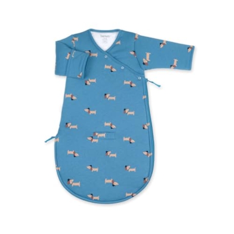 BEMINI Schlafsack Pady jersey + jersey tog 3 Print wouff Turquoise