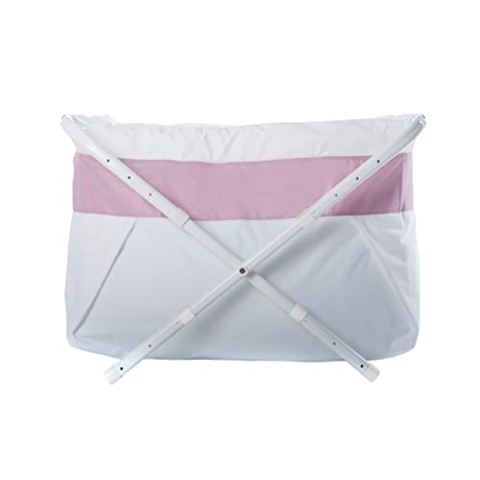 BiBaBad PINK LINE Babybadewanne Kinderbadewanne Faltwanne für die Dusche 60 x 80 cm