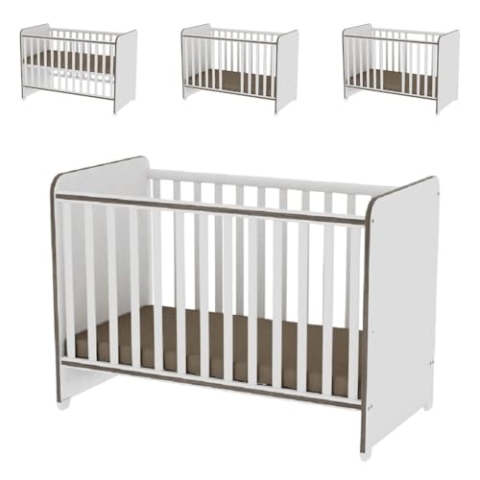 Lorelli Sweet Dream Umbaubett für Baby Umbauseiten weiß