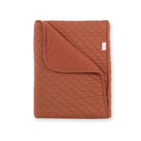 BEMINI Kuscheldecke Pady quilted + jersey tog 3 Brick