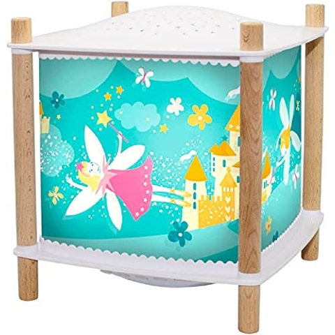 Trousselier 6260042 Magisches Nachtlicht mit Musik, Kinder Schlaflicht Prinzessin, Einschlafhilfe mit Schreidetektor, Laterne ReVOLUTION 2.0