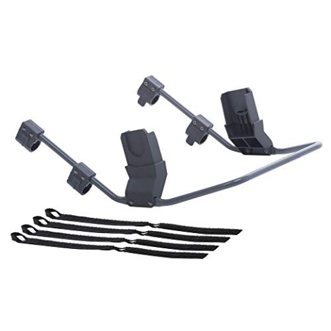 Joovy 9003 Zoom 360 Ultralight Autositz-Adapter, grau