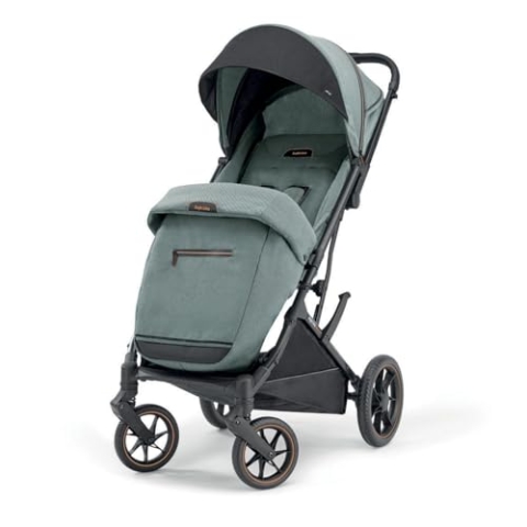 Inglesina Maior, Kompakter und Leichter Buggy, Farbe Igloo Grey, Große Räder, Verstellbare Rückenlehne, Bis 22 kg