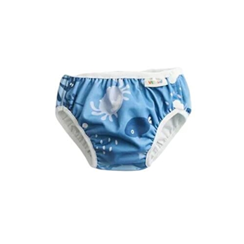 Imse Vimse Badeanzug Badehose WHALE Blau