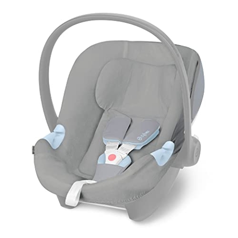 CYBEX Gold Sommerbezug, Für Babyschale Aton M i-Size, Aton S i-Size, Aton S2 i-Size, Grau