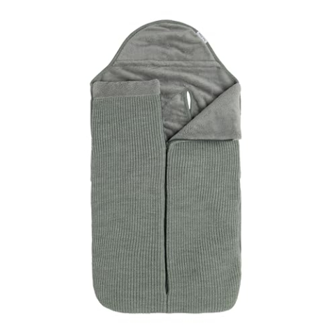 Baby's Only - Fußsack Hope - 0+ Fußsack Babyschale - Gefüttert - für 5- und 3-Punkt-Gurten Autositz - für Jungen und Mädchen - Urban Green