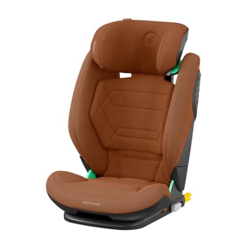 Maxi-Cosi RodiFix Pro² i-Size Kindersitz, 100–150 cm, 3,5–12 Jahre, ISOFIX Autositz Kinder, 3 Liegepositionen, ClimaFlow, Verstellbare Höhe/Breite, G-CELL Side Impact Protection, Authentic Terra