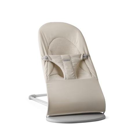 BabyBjörn Balance Soft Hängematte, Stoff/Jersey, Tri-Fabric, Hellbeige
