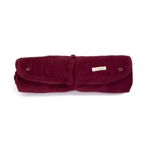 Filibabba Wickelunterlage, Farbe:Dunkelrot