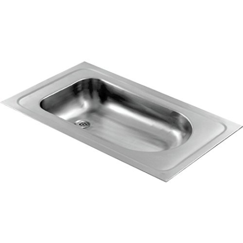 Franke Chromnickelstahl Babybadewanne CMPX403 zur Einbaumontage