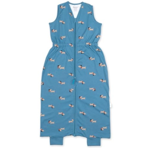 BEMINI Schlafsack 24-36 Monate Jersey tog 0.5 Print wouff Turquoise
