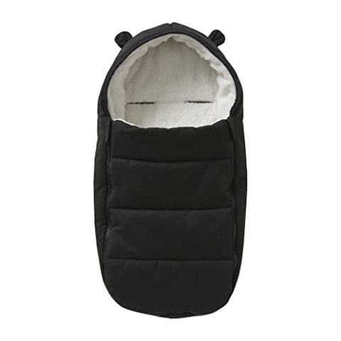 VERTBAUDET Fußsack für Kinderwagen & Babyschale, wetterfest schwarz ONE SIZE